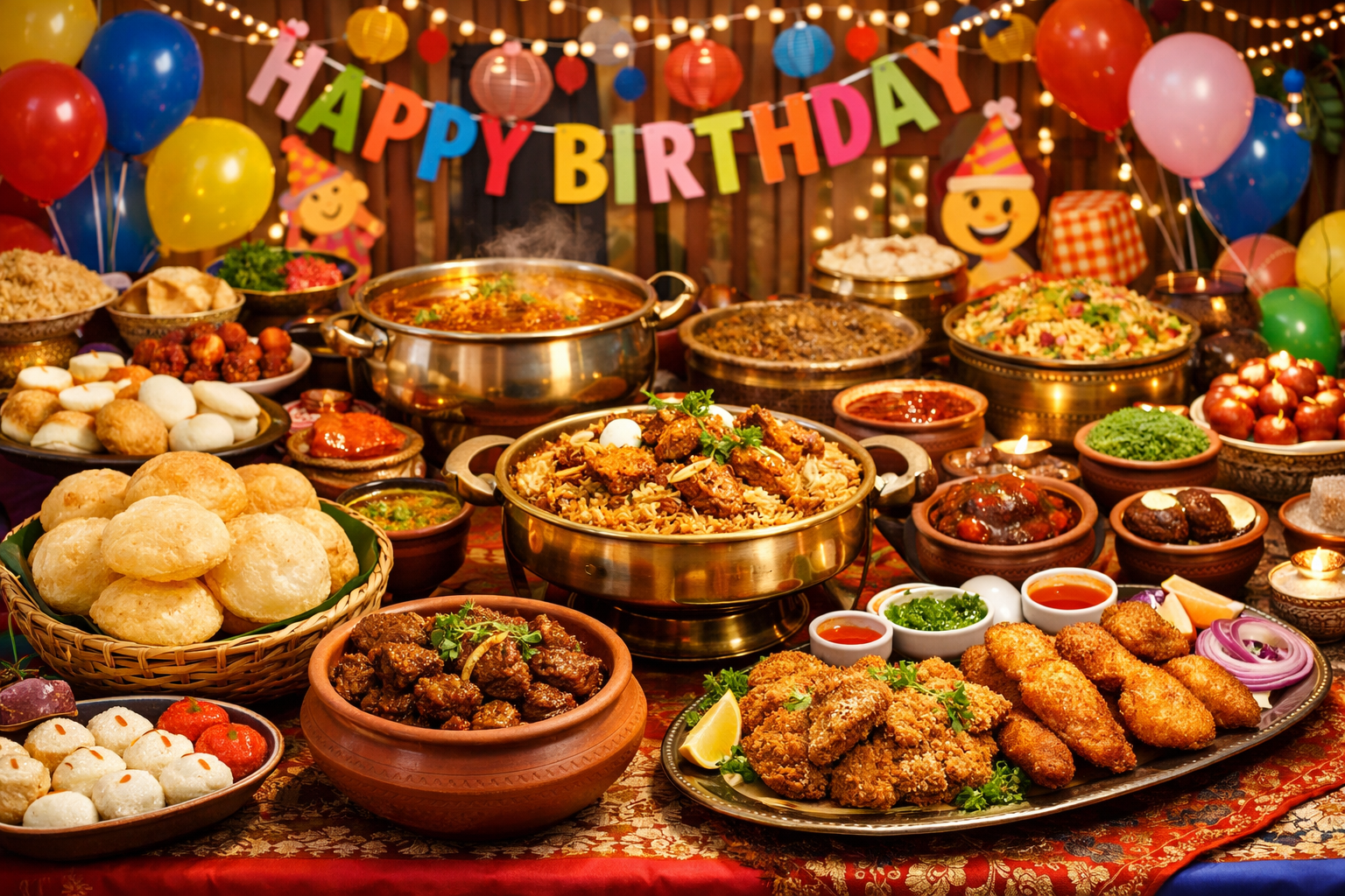 Birthday Catering Buffet