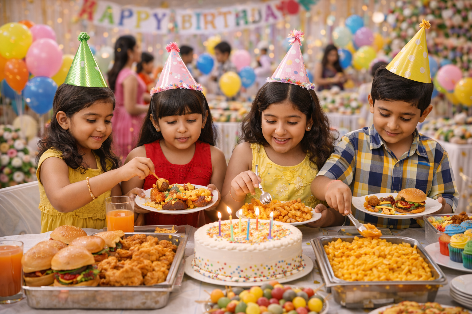 Best Birthday Catering Buffet in Kolkata
