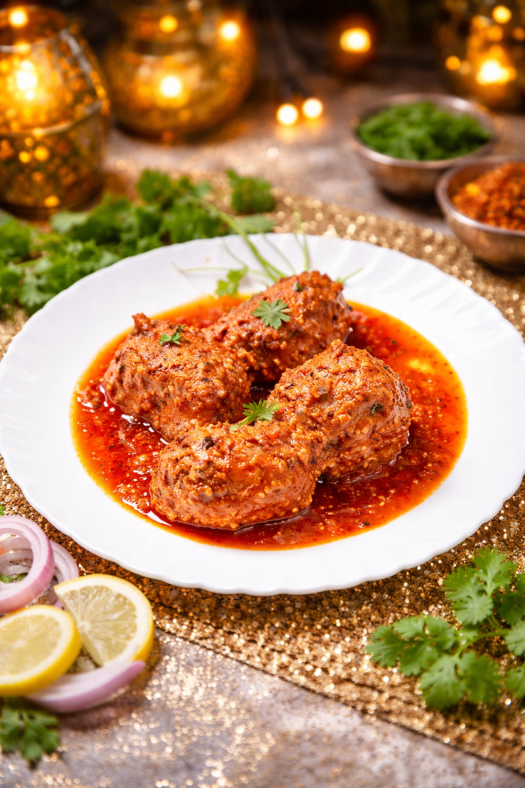 Aroma-N-Spice Bengali catering food beautifully presented for a special event in Kolkata