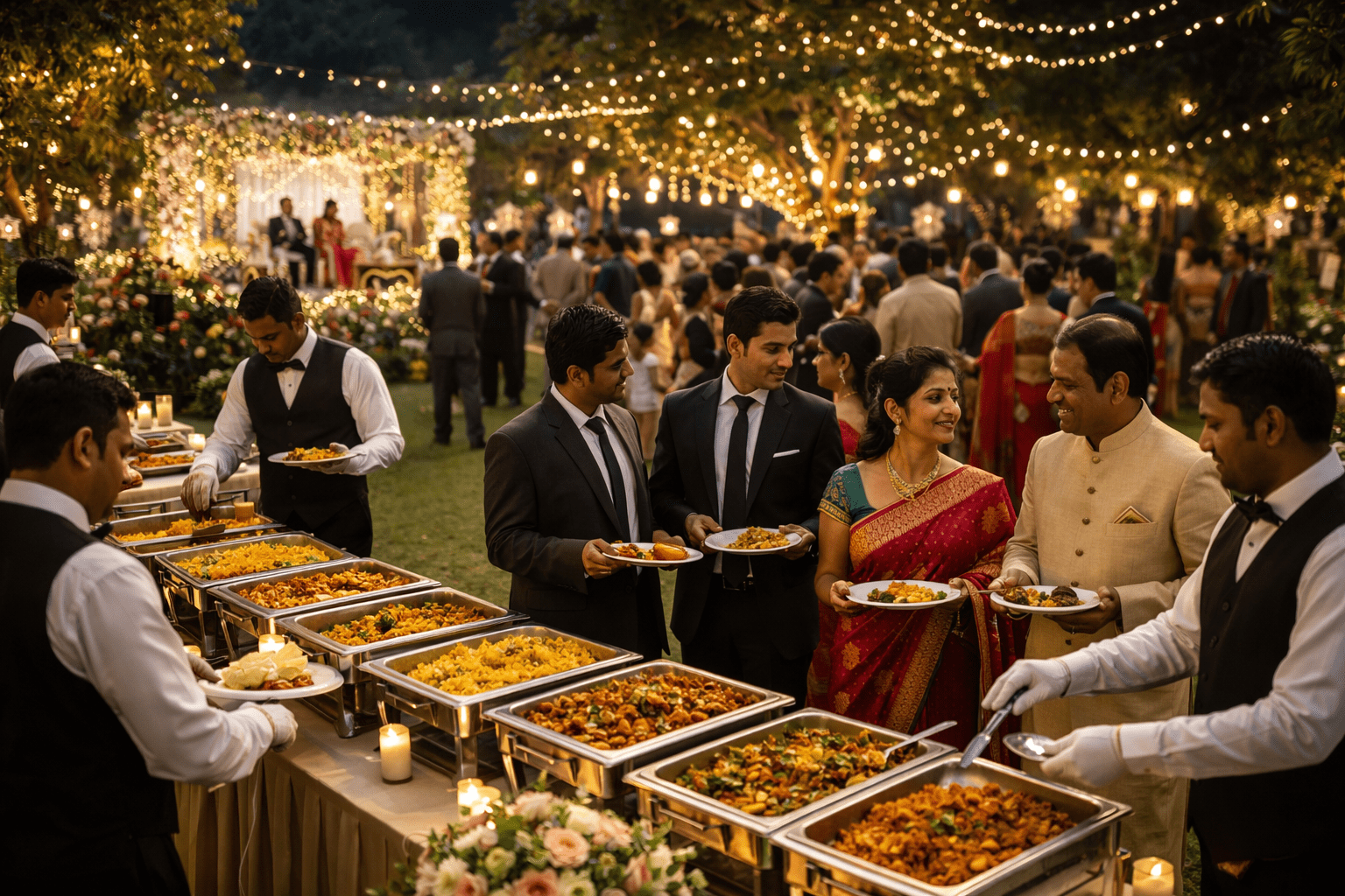 event catering for reception